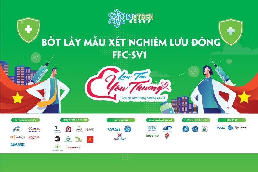 VASI trao tặng bốt xét nghiệm Covid 19