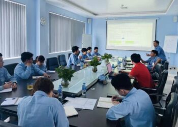 TEAM TOYOTA VIỆT NAM VÀ VASI LÀM VIỆC TẠI TECHNOKOM