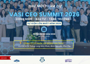 Mời tham gia VASI CEO Summit 2026 khu vực phía Bắc