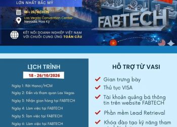 Mời tham gia đoàn FABTECH Las Vegas 10/2026